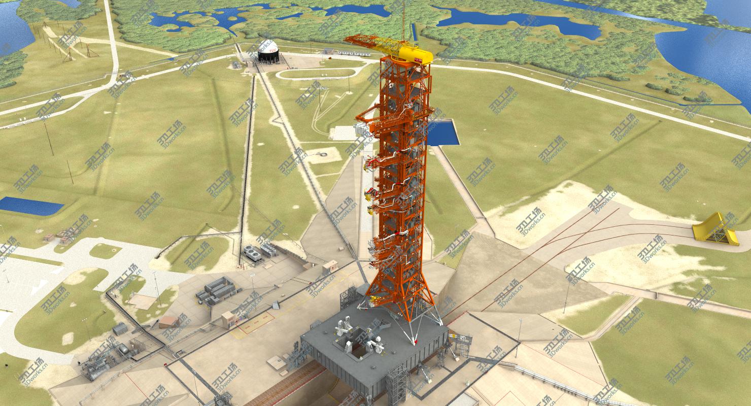 images/goods_img/20210319/Apollo Mobile Launcher 3D model/1.jpg